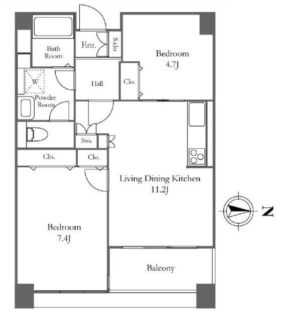 月島 スカイツリーと 隅田川 3803号室 東京都 中央区 デザイナーズ リノベーションの賃貸物件探しはr Store